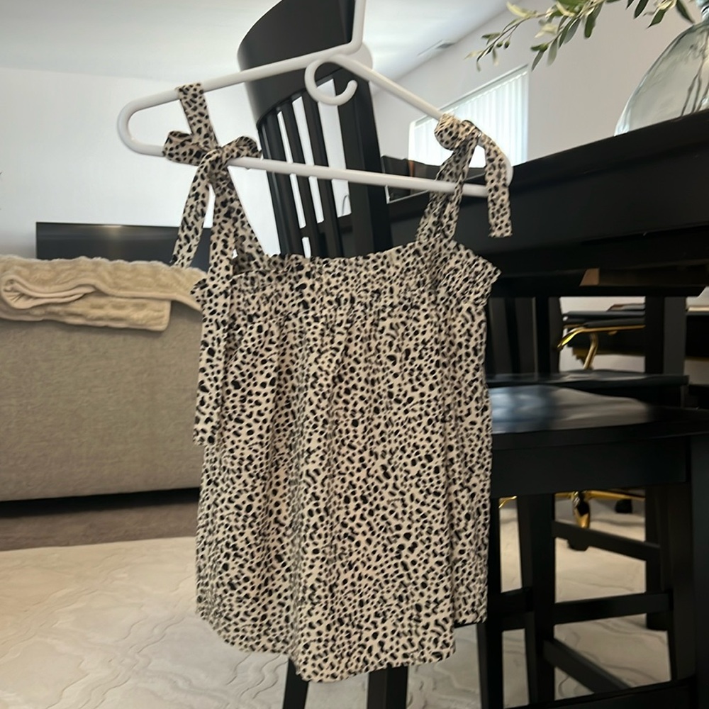 Pink Lily Leopard Tank